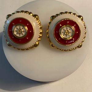 3 for $12.00 or price listed.  Earrings — Gold, Red, White.  Bundle and save.